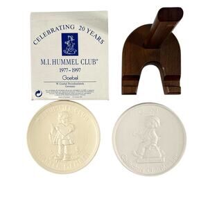 M.I. Hummel Club 20th Anniversary Commemorative Set 1977–1997 Goebel Germany
